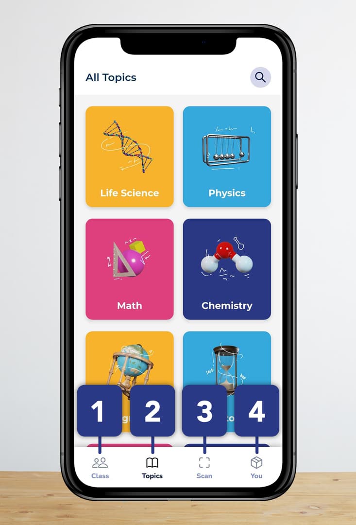 AR educational topics on Assemblr EDU